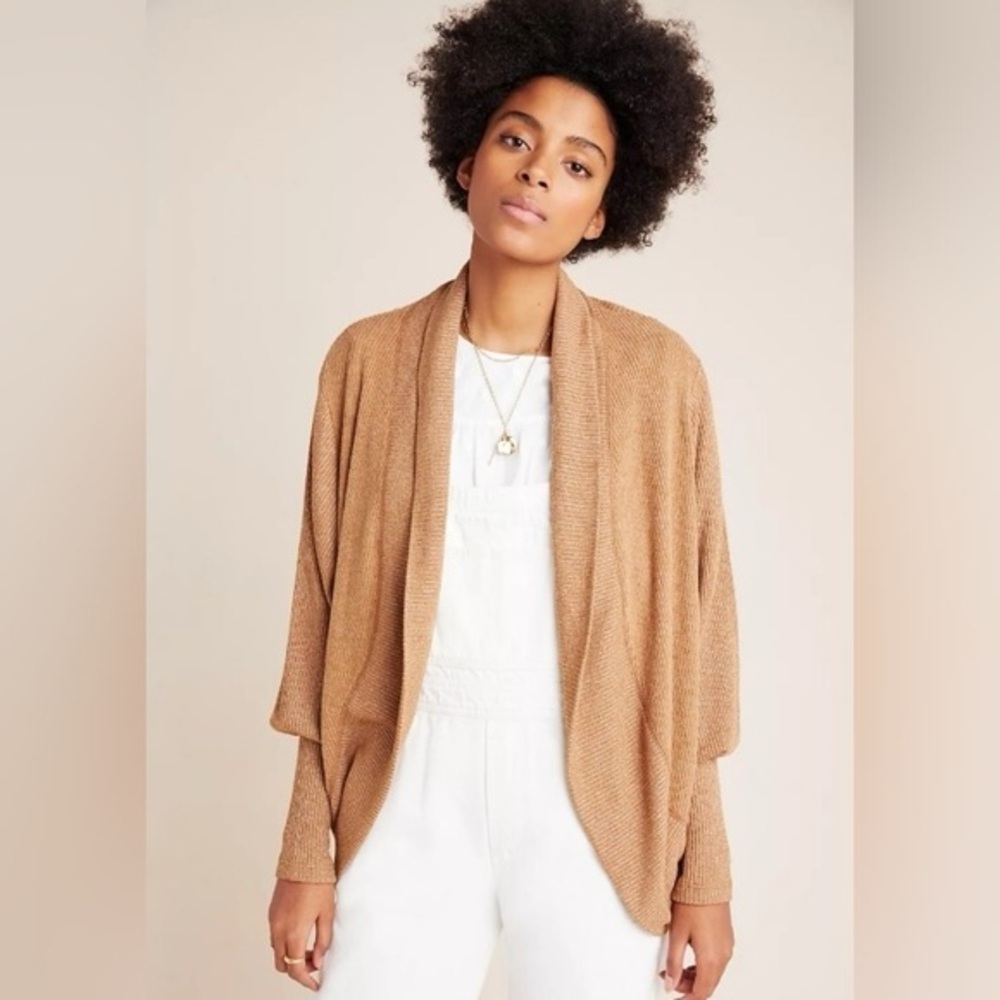 Anthropologie Maeve Dolman sweater cardigan minimalist chic boho modern preppy